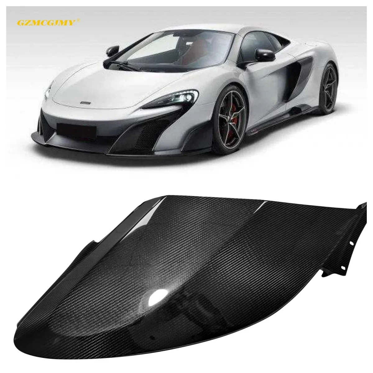 For Original Best-selling Car Body Vent Suitable For McLaren MP4-12C/625C/650S 675LT Style Dry Carbon Fiber Body Vent