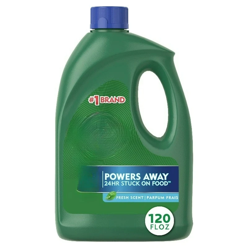 Detergente Líquido para Lavavajillas, Gel para Platos, Jabón para Platos, Aroma Fresco, 120 fl oz