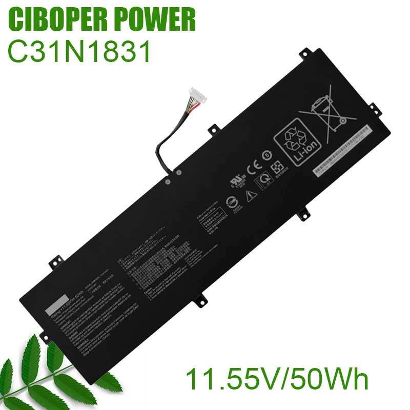 

CP Original Laptop Battery C31N1831 11.55V/50Wh 0B200-03330200 For P3540FA P3548FA P574FA PE574FA PX574F Series Notebook