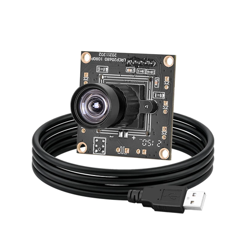 

ZWAK PS5268 1080P USB Camera Module Low-light 0.003Lux WDR 86dB 2MP CMOS Sensor Mini SDK Compatible Raspberry Windows Linux