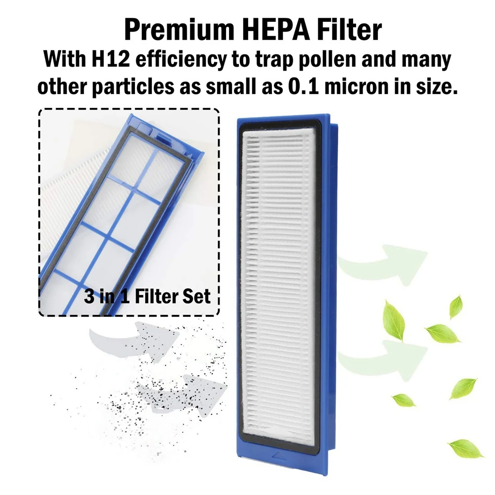 Комплект запасных частей для гибридного робота-пылесоса Eufy RoboVac L70, комплект аксессуаров