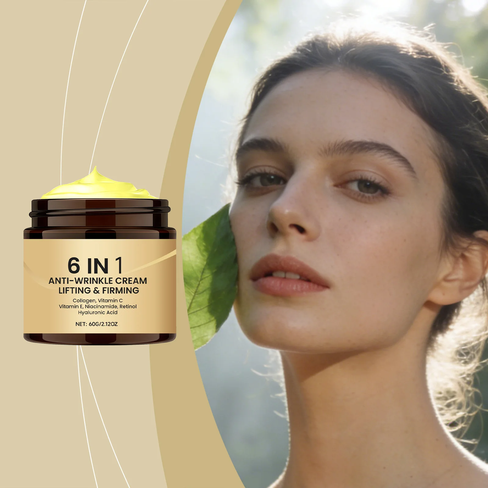 

6-in-1 Moisturizer – Gentle, shiny, smooth day & night care cream