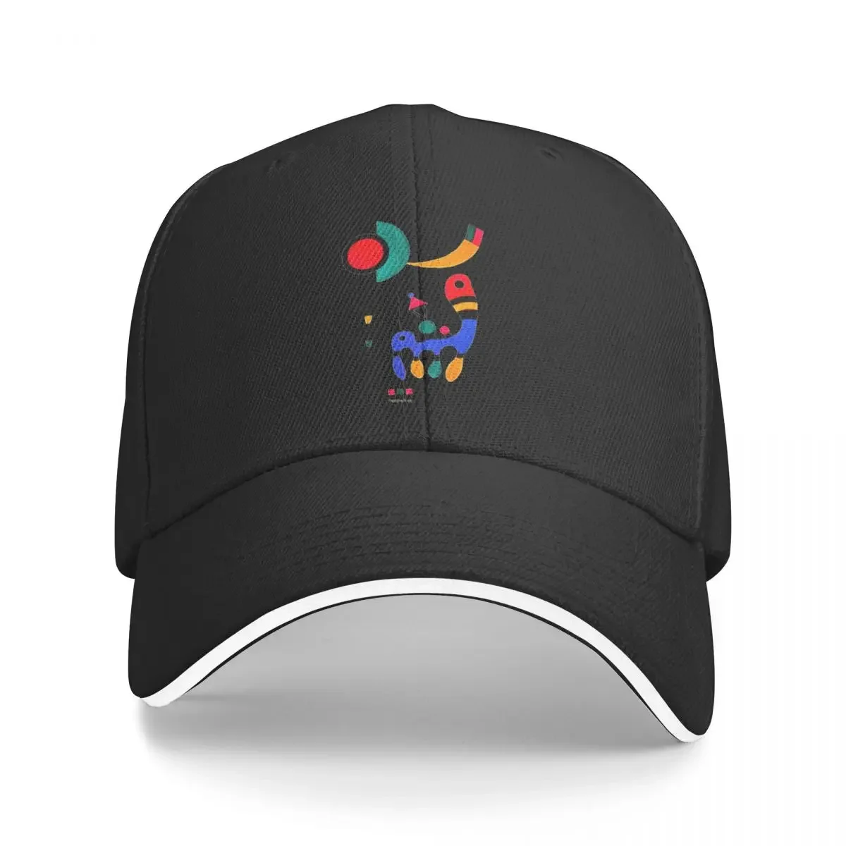 

Kandinsky 1944 Composition | Kandinsky Abstract Art w/ SignatureCap Baseball Cap Sun Cap Designer Hat cute For Men Women's