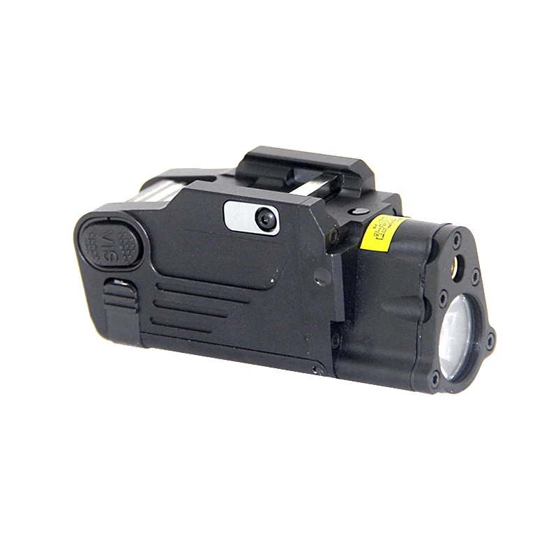 Tactical SBAL-PL LED Scout Light With Integrated Red Laser Pistol Flashlight 400 lumens Aluminum Hunting Rifle White Lights