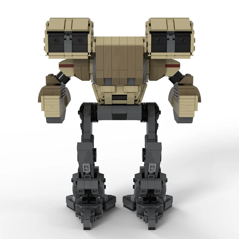 1226 قطعة MOC جنون القط الأخشاب الذئب OmniMech عشيرة نموذج هدايا عيد الميلاد بناء لعبة كتل العمارة تجميع DIY بها بنفسك الطوب الإبداعي #2