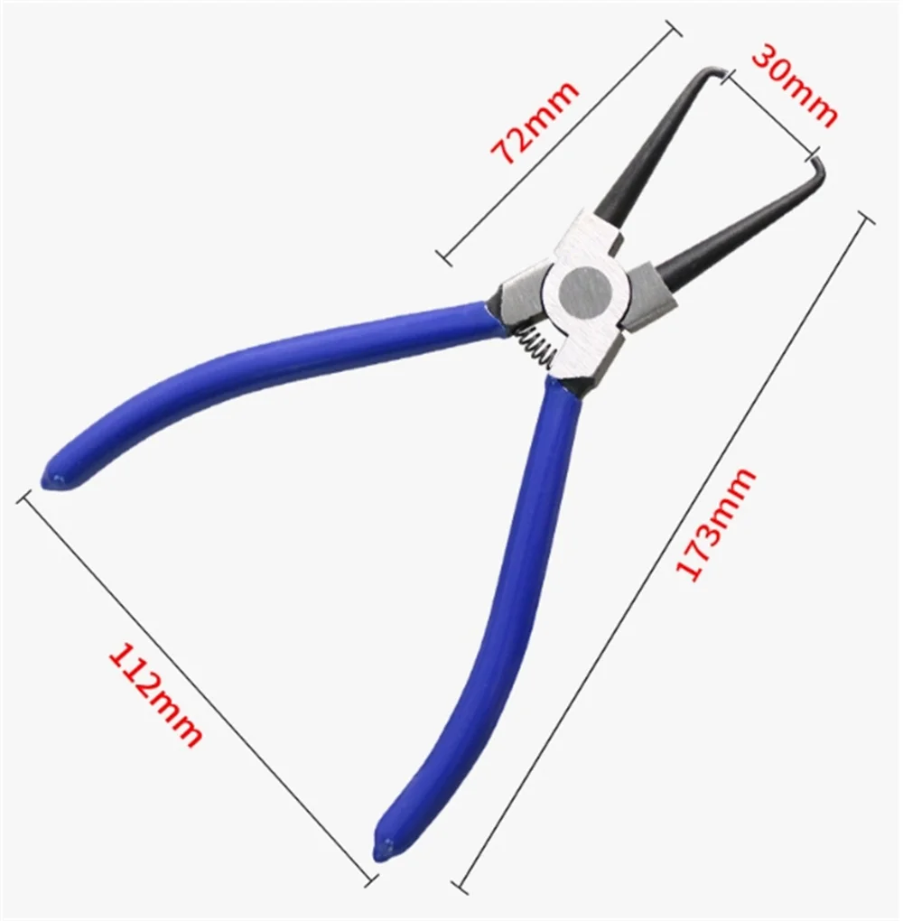 كماشة لقط مشتركة مرشحات الوقود خرطوم الأنابيب مشبك إزالة الفرجار الكربون الصلب يناسب أدوات السيارات السيارات جودة عالية #2