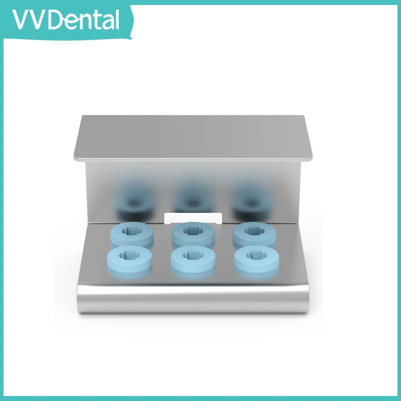 

VVDental Dental Scaler Tips Holder with Cover Autoclavable Sterilization Fit EMS/Woodpecker/DTE/SATELEC/NSK Tips