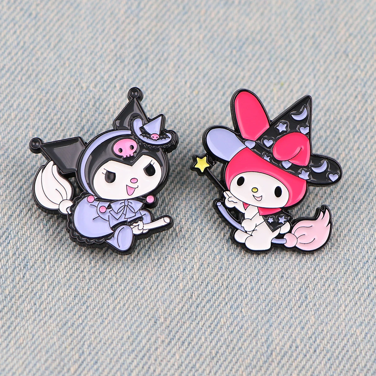 Cartoon Figure Fashion Jewelry Pins for backpacks Lapel Enamel Pins and Brooches for Woman Bags Badge Friend Kids for Gifts