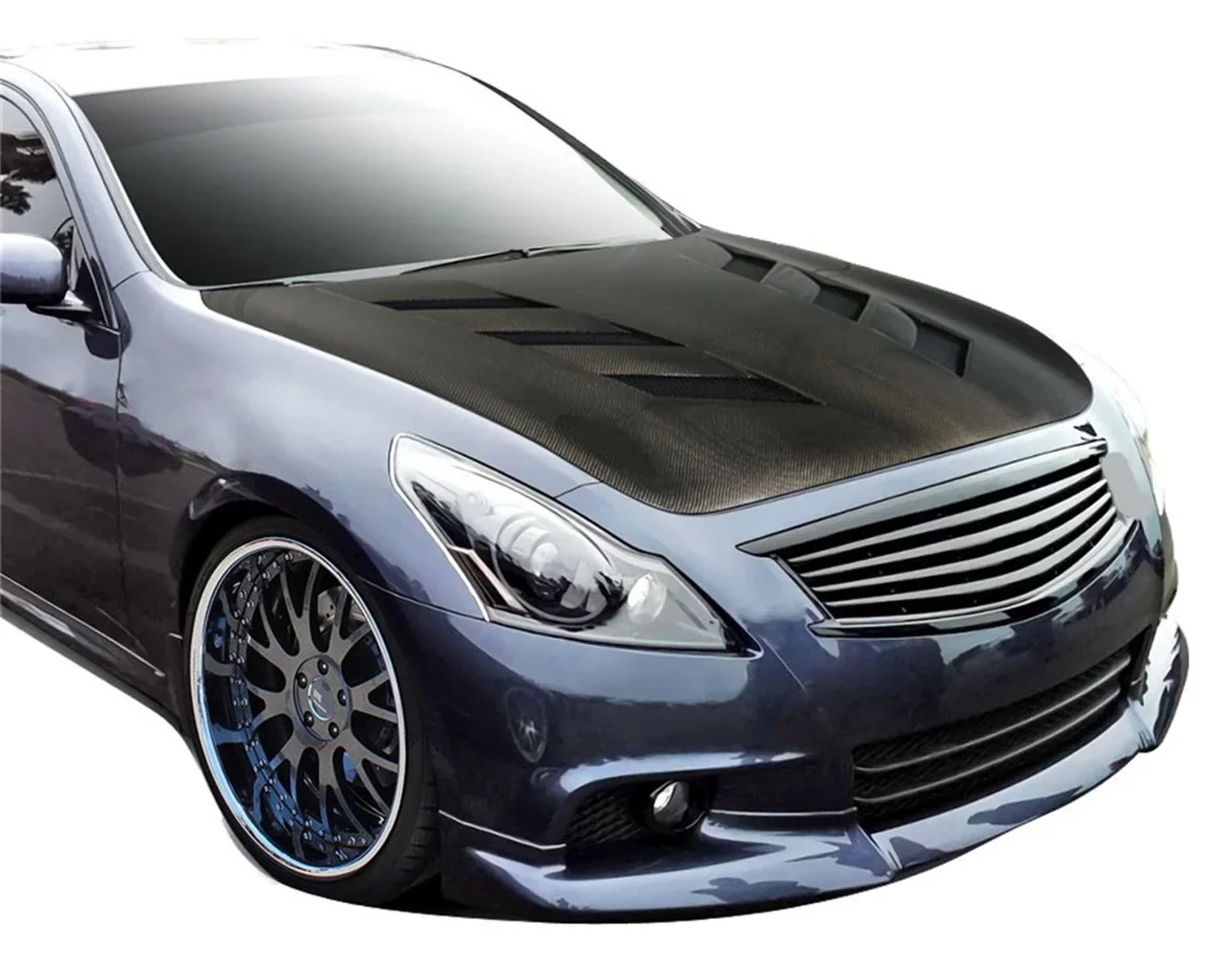 For Nissan INFINITI G25/G35/G37/Q40 2007-2013 Years Carbon Fiber Engine Hood Modification