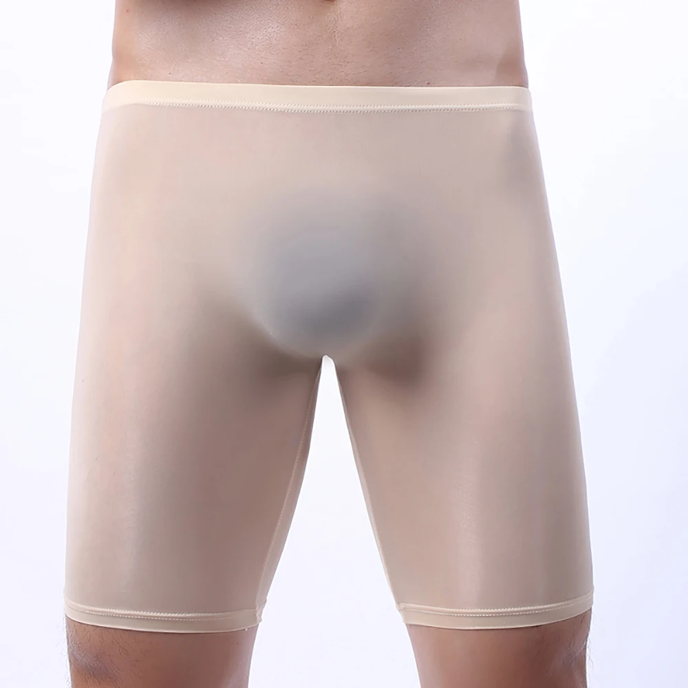 

Comfortable and Stylish Men's Boxer Briefs Seamless Soft Underpants Knickers in White Apricot Blue Black Yellow