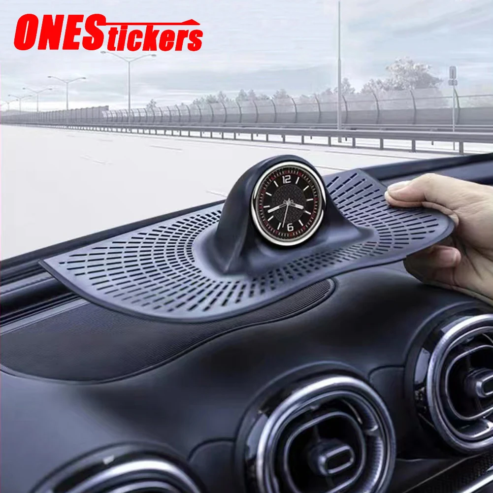 Car Accessories Central Control Dashboard Quartz Clock Watch For Mercedes Benz C GLC Class W206 X254 AMG C43 GLC43 63 2022-2025