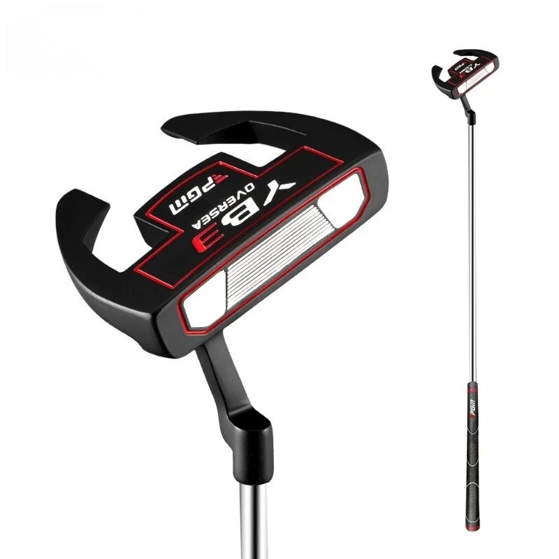 Men's Golf Putter Bull Horn with Aiming Line Practice Clubs TUG072