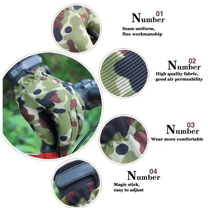 Spring Mens Lightweight Summer Breathable Tactical Gloves Ice Silk Riding Non-slip Wearable Full Finger and Half Finger Gloves