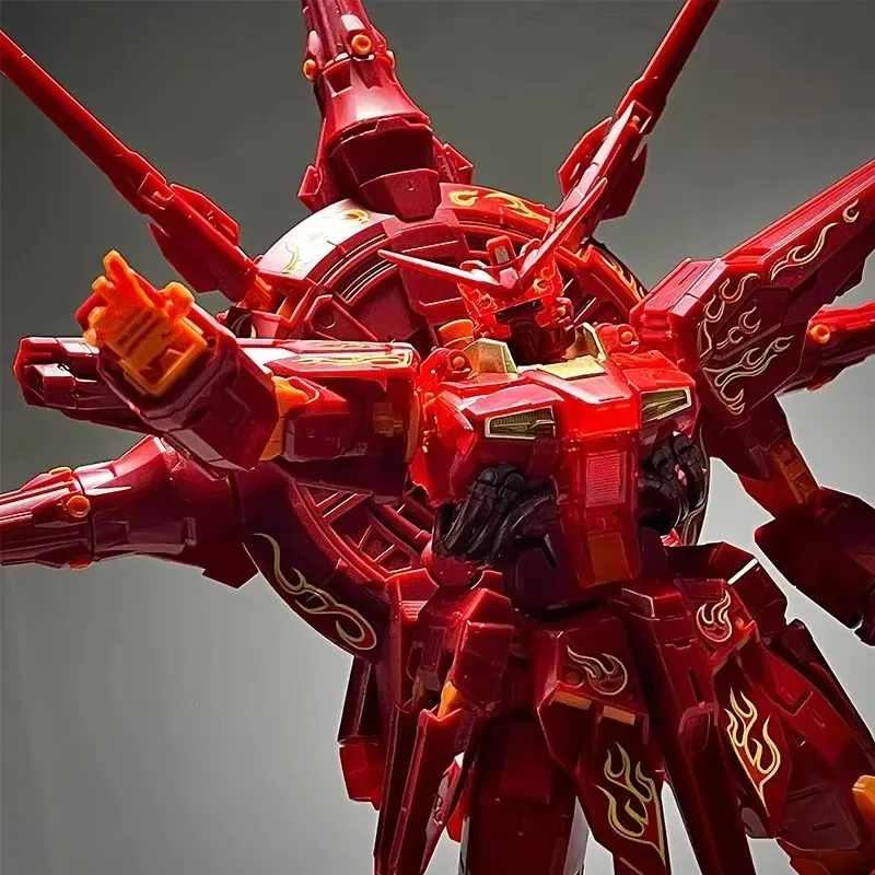 

Mg 1/100 Crimson Lotus Providence Mech Assembly Model Kit Action Figures Desktop Ornament Doll Puzzle Toy Collectible Gift