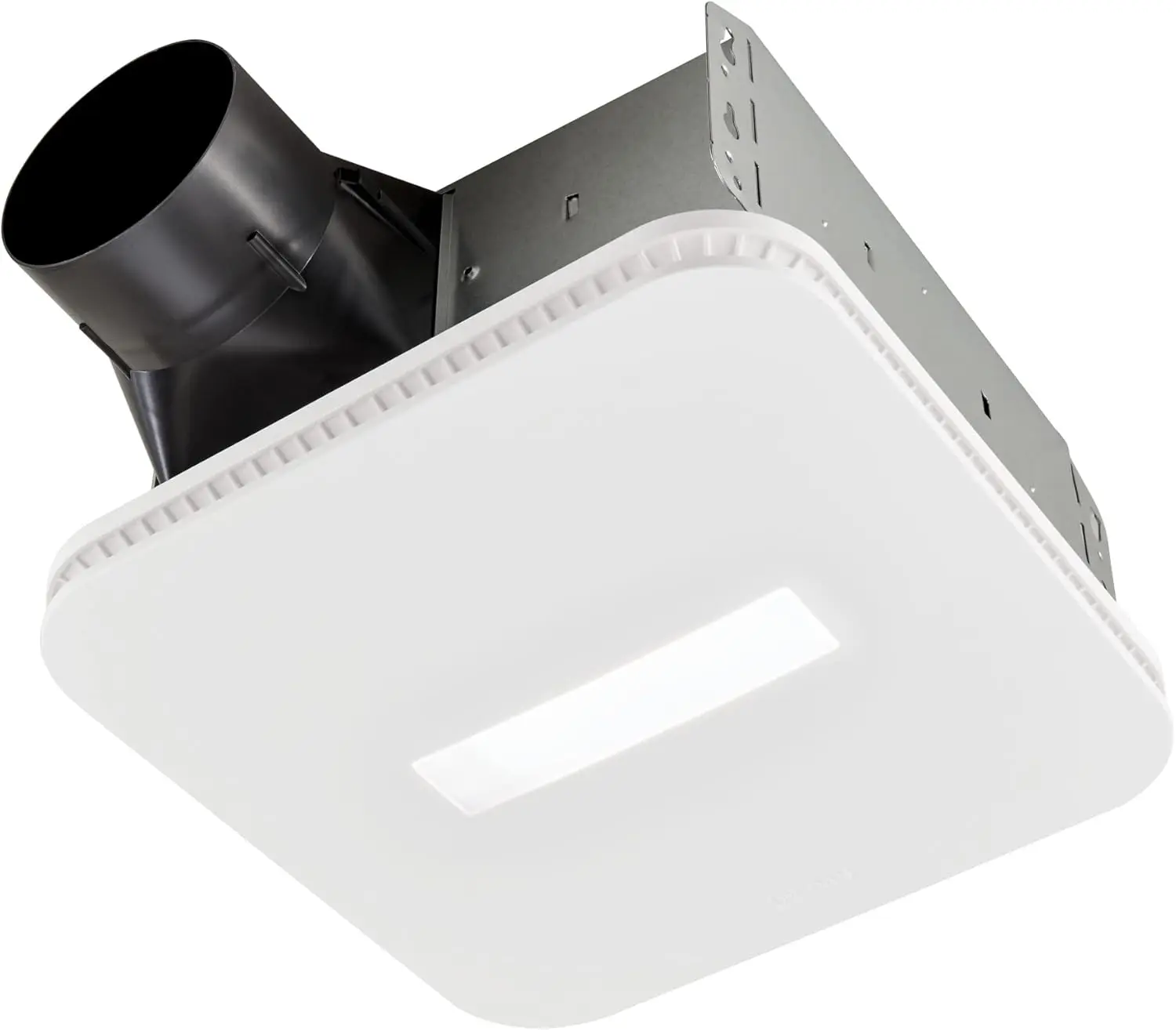 حمام 110 CFM AER110CCTK، 1.0 واحد، مع ضوء CCT LED قابل للتحديد، مروحة حمام ENERGY STARBath، أبيض