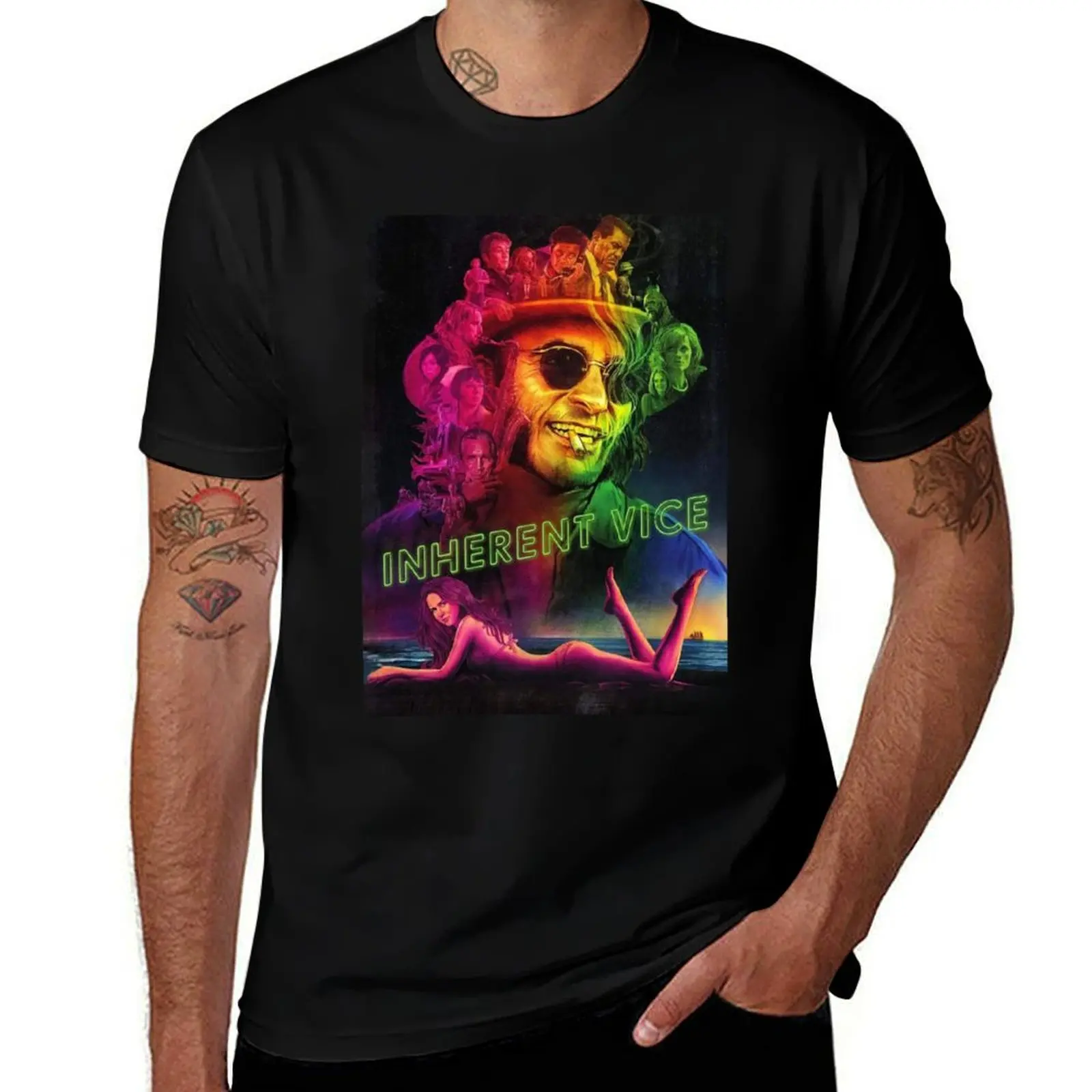 Inherent vice T-Shirt Urban Style Casual Short Sleeve Top T-Shirt