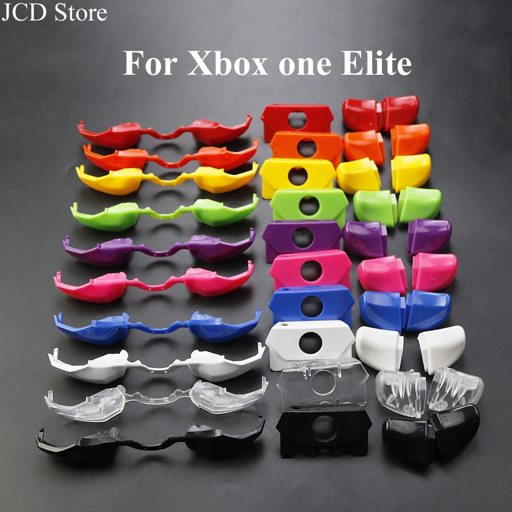 1Set For Xbox One Elite Controller LT RT LB RB Bumpers Triggers Buttons With Front Bezel Repair Kit Game Handle Accessories