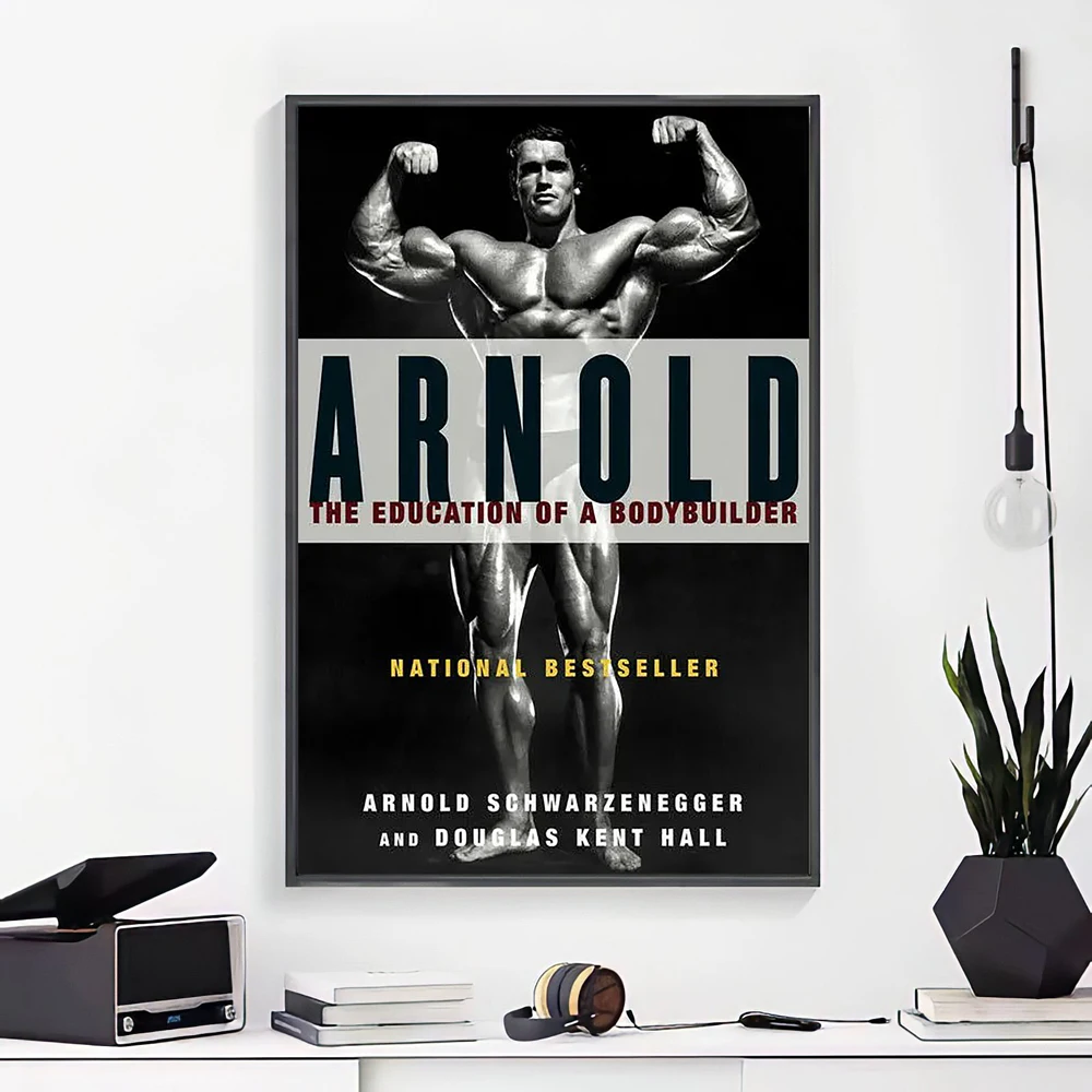 J072 Arnold Schwarzenegger Bodybuilding 3 Silk Art Poster Wall Sticker Decoration Gift