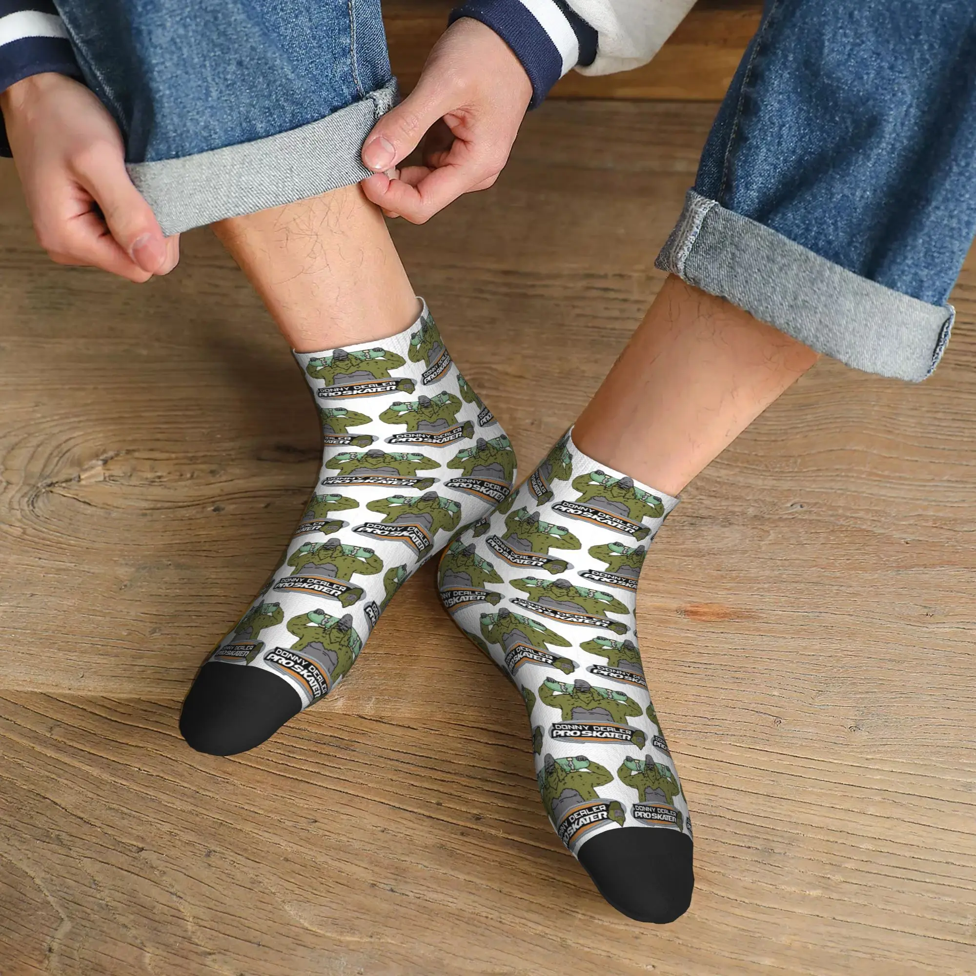 All Seasons Donny Dealer The Big Lez Show Socks Harajuku Sport Middle Tube Socks Soft Hip Hop Stockings for Men Women Gifts