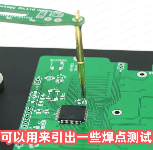 Components IC Chip Module cpu Circuit Board PCB Electronic Manufacturing Soldering Fixed Test Probe Presser Writing