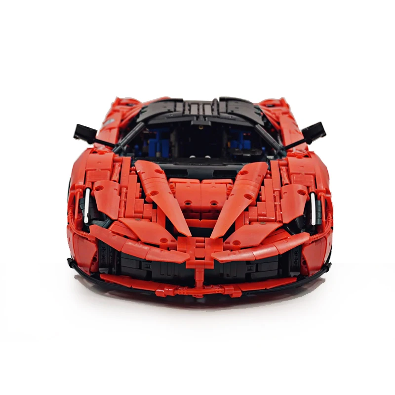 MOC-194680 การวิเคราะห์ 1:8 Superกีฬารถชุดประกอบอาคารบล็อกอิฐHypercar Diyปริศนาของเล่นของขวัญคริสต์มาสสําหรับเด็ก