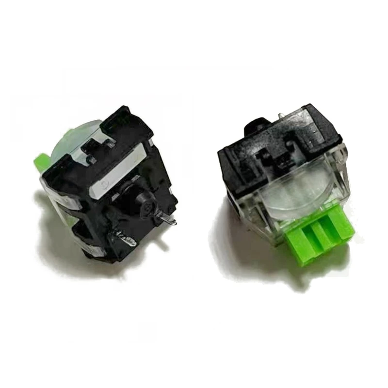 2pcs interruptores verdes RGB para teclado jogos BlackWidow Tenkeyless