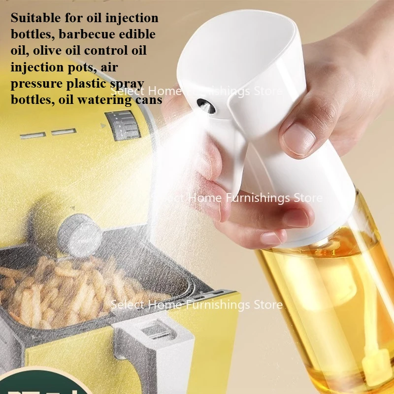 Suitable for Barbecue Cooking Oil, Olive Oil Control Pneumatic Plastic Spray Bottle, Refueling Tank