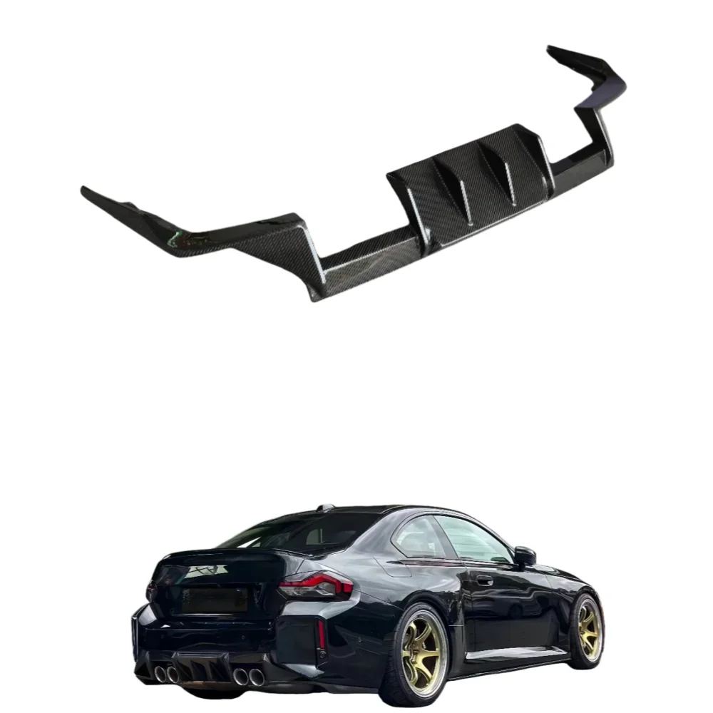 For BMW Modifies High-quality Dry Carbon Fiber Rear Lip Diffuser Body Components for BMW M2 (G87)