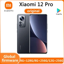 Global Firmware Xiaomi 12 Pro 5G Smartphone 120W Snapdragon 8Gen1 50MP 3200x1440px Android 6.73