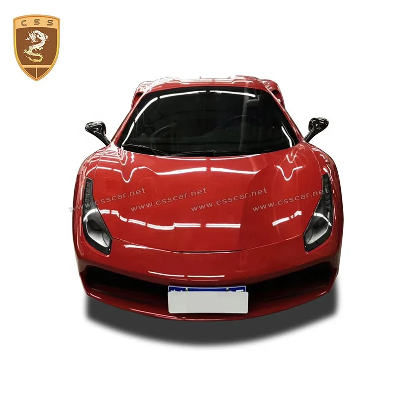 Left Side Rear View Mirror Cover For Ferrari 488 Car Mirror Universal Carbon Fiber Mirror Covers