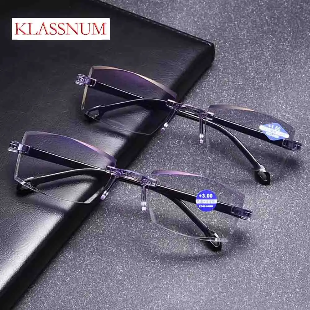 Men's Smart Glasses Reading Glasses With Automatic Adjustment Lens Dimming Glasse Women Anti-blue Light +1.0-+4.0 Reading Mirror