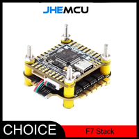 JHEMCU New F7 Stack F722 Dual Flight Controller with RuiBet 60A ESC 3-6S 30.5*30.5mm for RC FPV Freestyle Drone