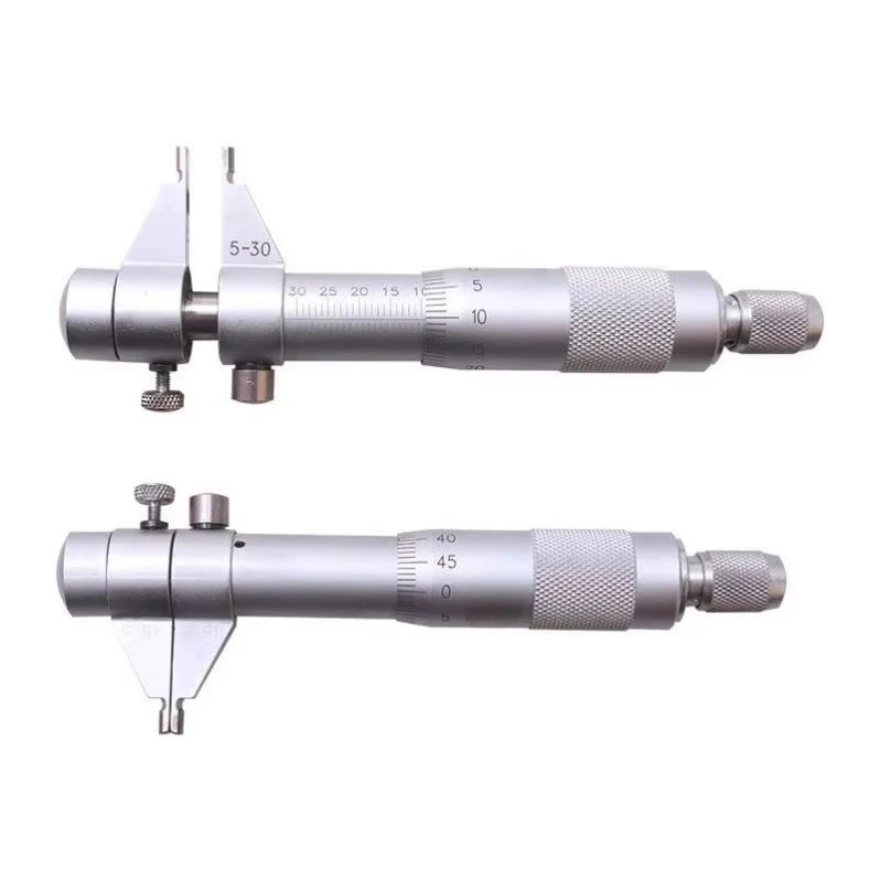 5-30mm 25-50mm 50-75mm 75-100mm Inside Micrometer Carbide Tips Micrometer Screw Gauge Metric Micrometer