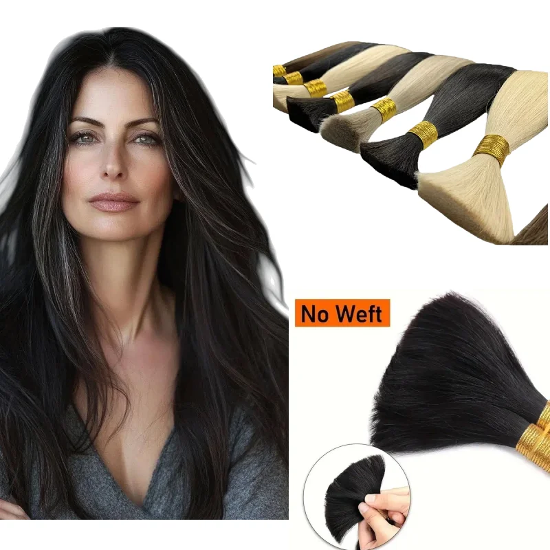 Bulk Hair 100% Huma… - image