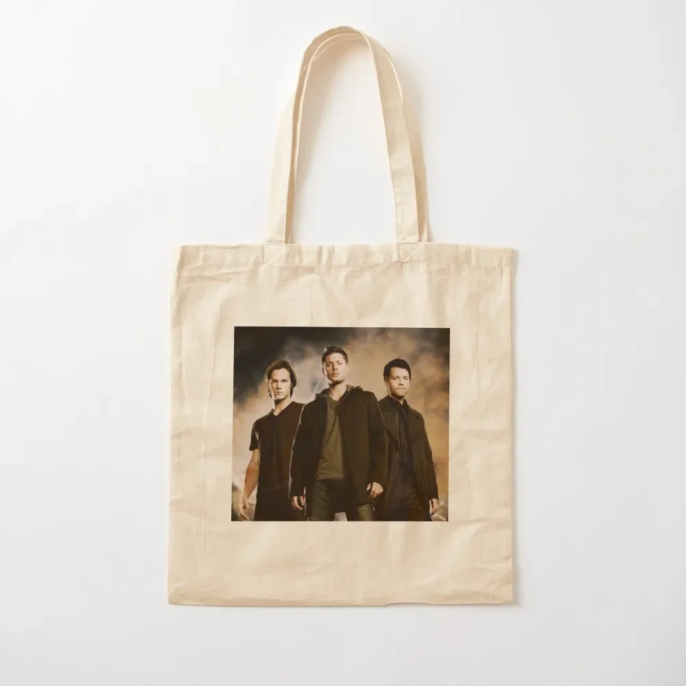 

Sam, Dean, and Cas Tote Bag tote bags men tote bag men's Bag