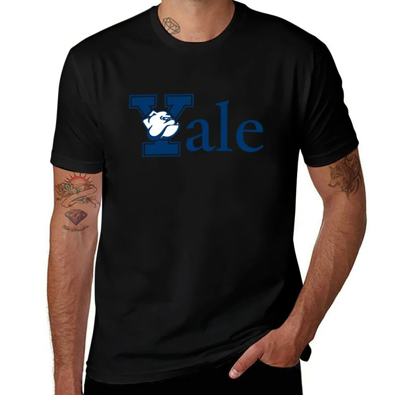 yale T-Shirt Fashion Casual Short Sleeve Top