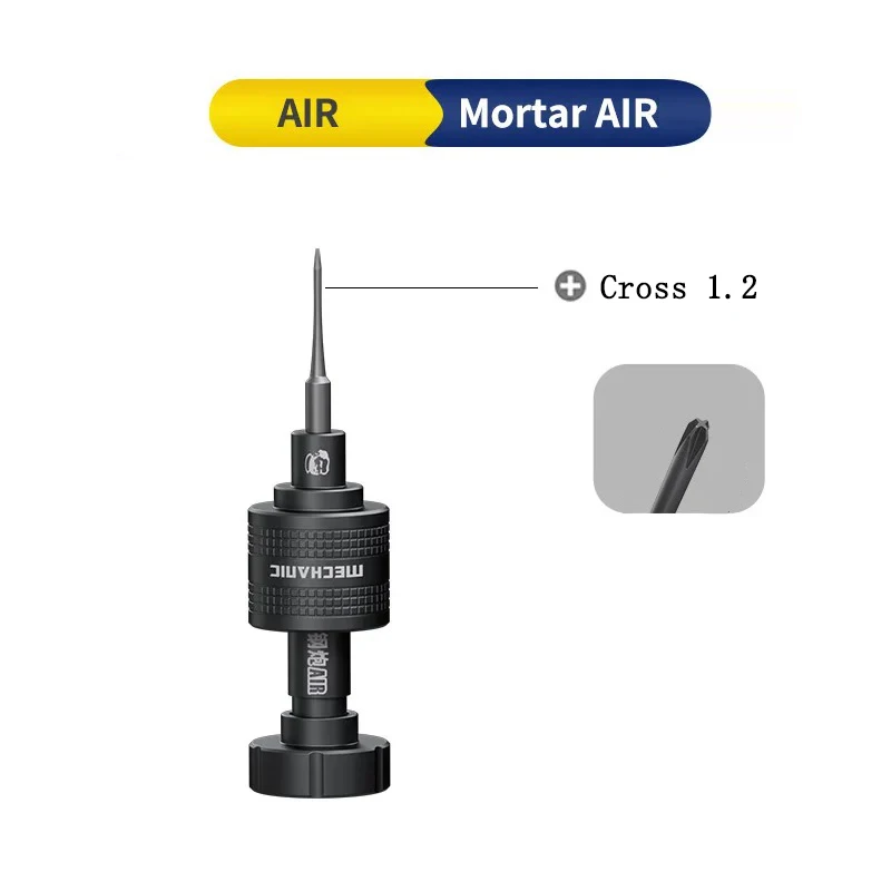 MECHANIC magnetic precision screwdriver Mortar AIR Cross 1.5 1.2 Penta 0.8 Triangle 0.6 Suitable for iPhone repair tools