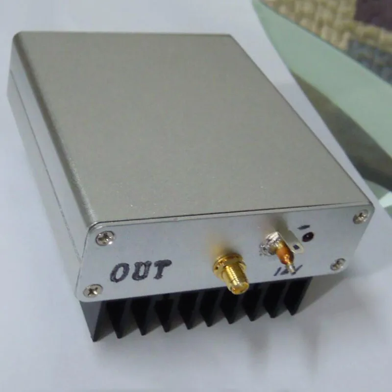 100kHz‑75MHz RF Broadband Power Amplifier Module 4W 6W 37dB Gain SMA Connector LF MF HF Signal Amplification Unit