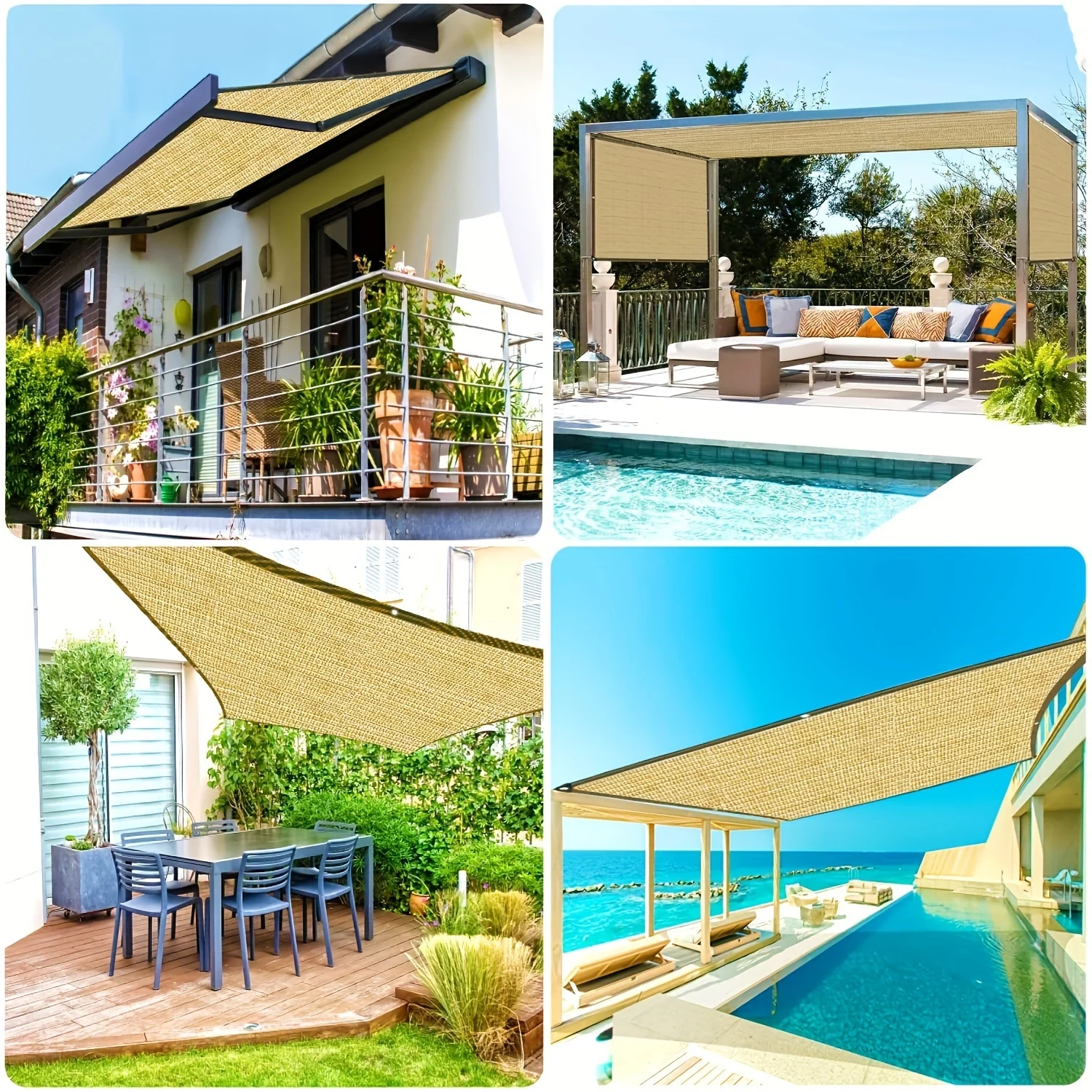 Cooling Shed Shade Net - the Plastic Corner Reinforcement Design Offers Excellent Uv Resistance, and the Stitching Process Enhances