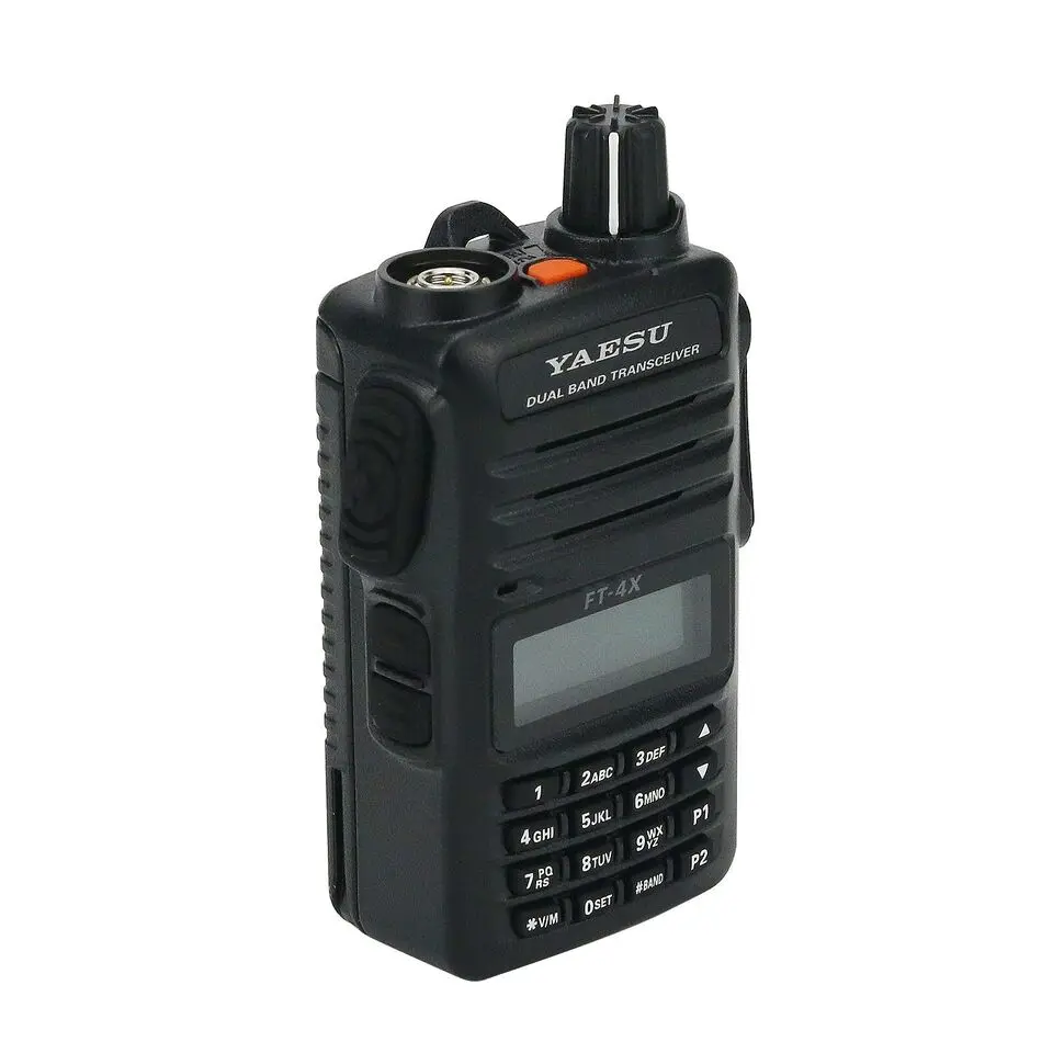 YAESU FT-4XR 5W 3KM VHF UHF Radio Dual Band Transceiver Walkie Talkie