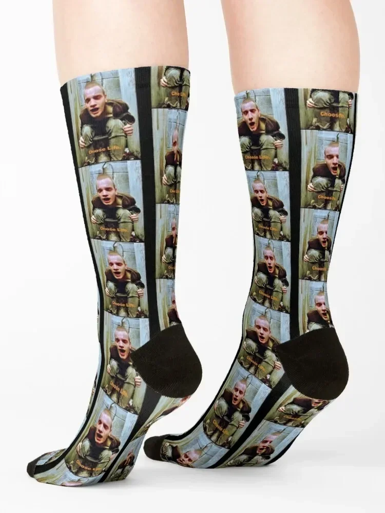 Trainspotting Poster Socks essential Lots halloween hiking Socks Men's Women's