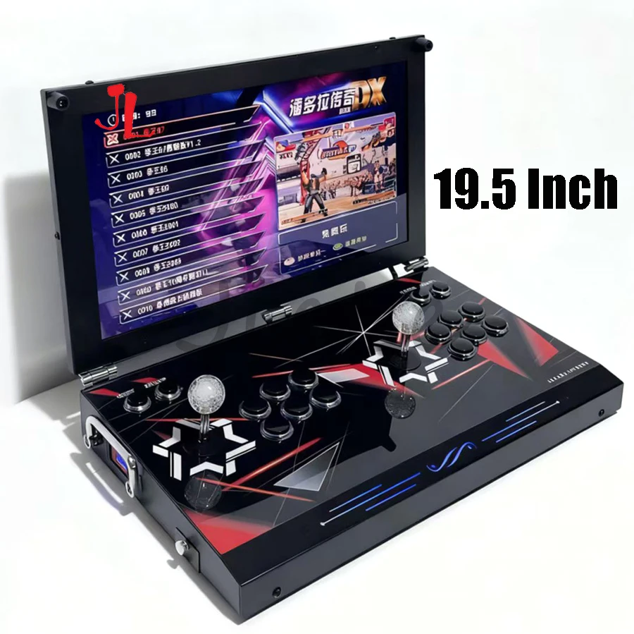 

Hand-held Portable Arcade Game Console, 19.5 Inch HD Screen, Dual Players, Pandoras Box DX 26800 in 1, Retro Video Games Machine