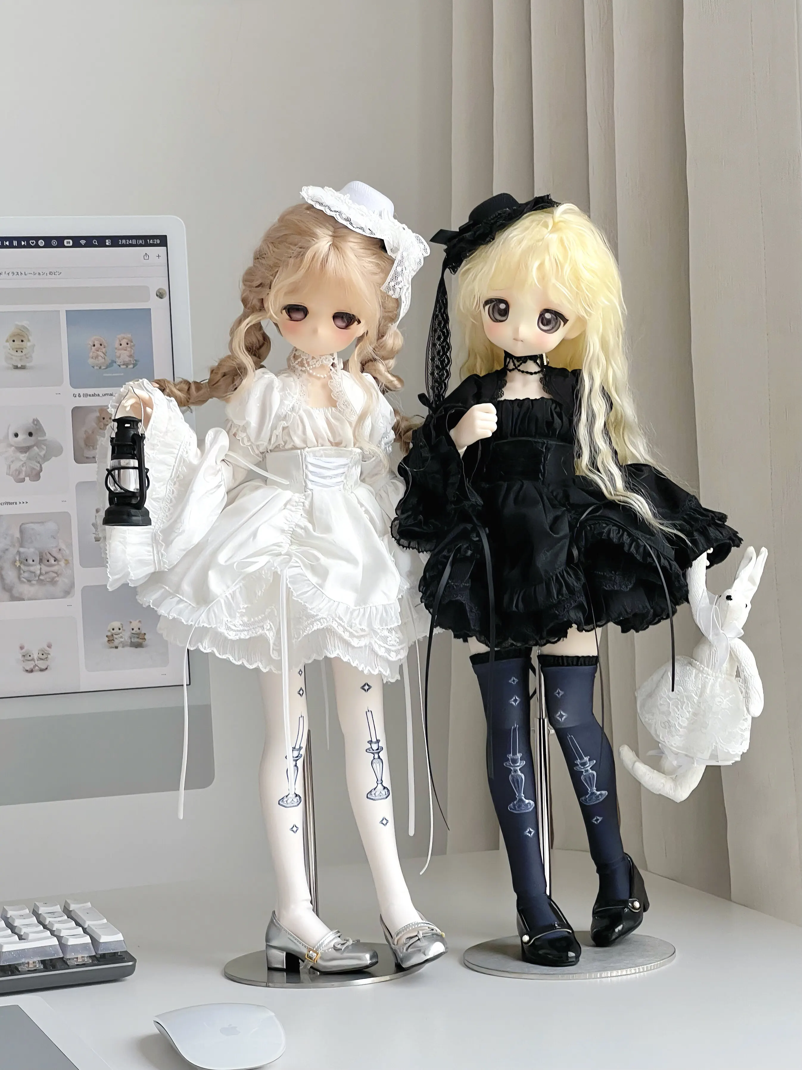 

Одежда для кукол BJD 1/4 размера: Готическое платье Лолита для кукол BJD 16 дюймов (AP Fat Four), предзаказ, срок изготовления 1 месяц, подарок для девочки.