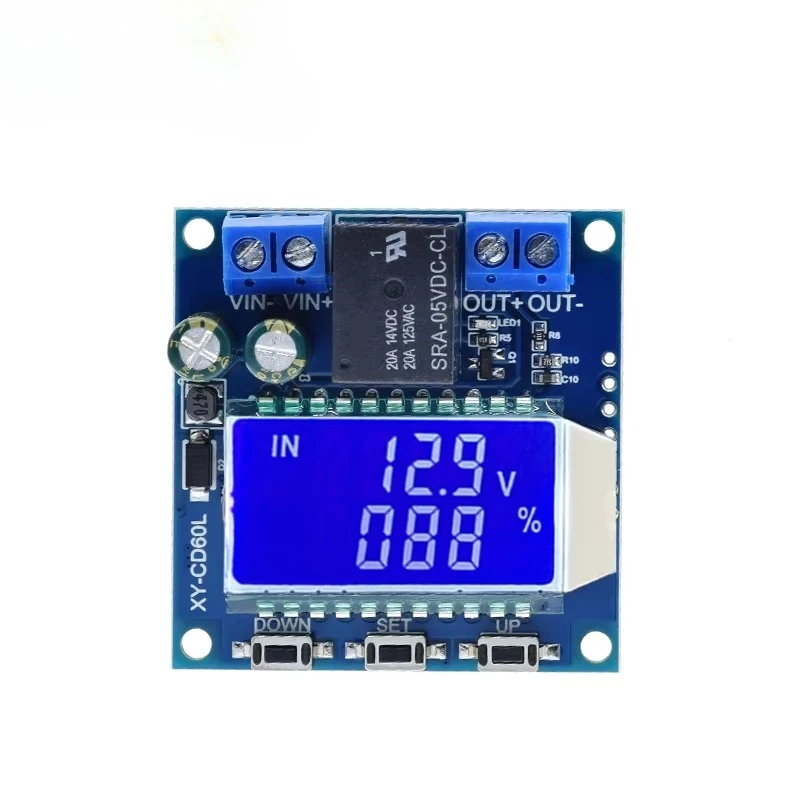 CD60L Solar Battery Charger Controller 12V 24V 48V Charging Discharge Control Module Under voltage Current protector Board