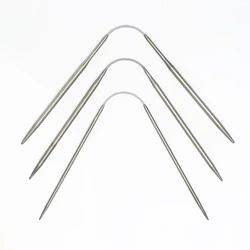 3pcs/Set Circular Knitting Needles Sweater Knitting Needle Tools Small Loop Needle DIY Knitting Needles Kits DIY Tool Accessory