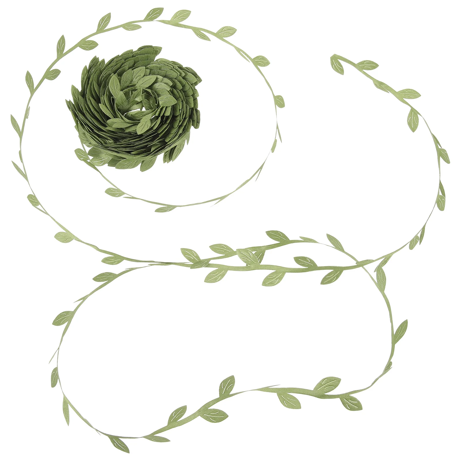 

1 Roll Leaf Design Polyester Ribbon 25M Diy Craft Decor For Gift Wrapping Cake Box Tying Bowknot Making Hairpin Material Winding