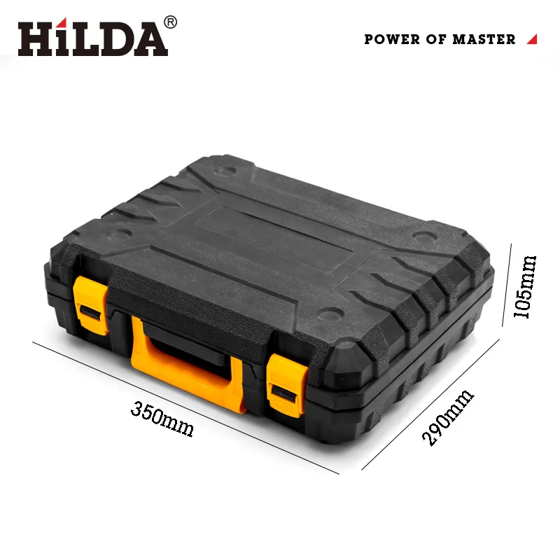 Power Tools Hilda High Power Electric Hammer Electric Screwdriver Brushless Industrial Grade Multi-Function Percussion Drill 046