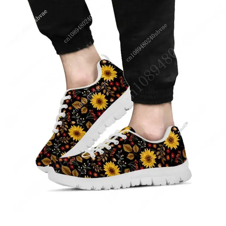 

Sunflower Shoes Lightweight Mens Womens Sneakers Sports Shoes Casual Custom Made Sneakers
