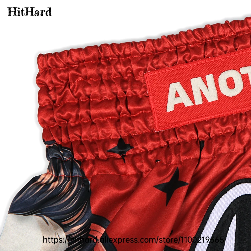 الملاكمة التايلاندية السراويل تايلاند سراويل ملاكمة الطفل الرجال النساء رياضة فنون الدفاع عن النفس والعتاد الجمجمة التسامي تصارع القتال كيك بوكسينغ السراويل #5