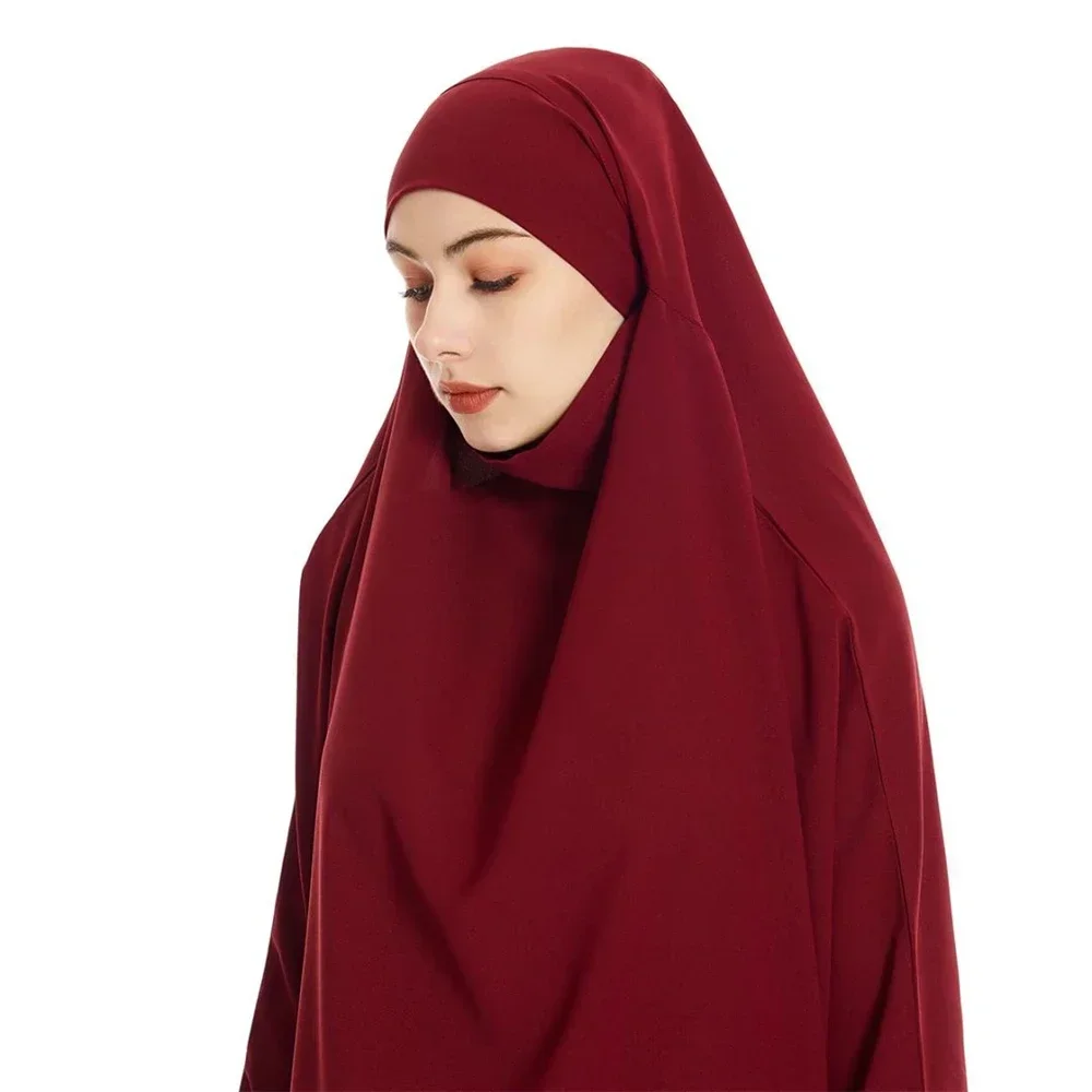 

Комплект юбки химара с капюшоном из 2 предметов, мусульманское платье, женская молитвенная одежда, Ид Джеллаба, Рамадан, исламская одежда, арабский халат, Абая, кафтан, платье